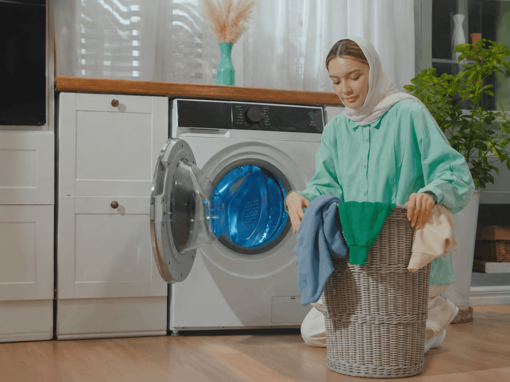 نحوه تمیز کردن ماشین لباسشویی پاکشوما
